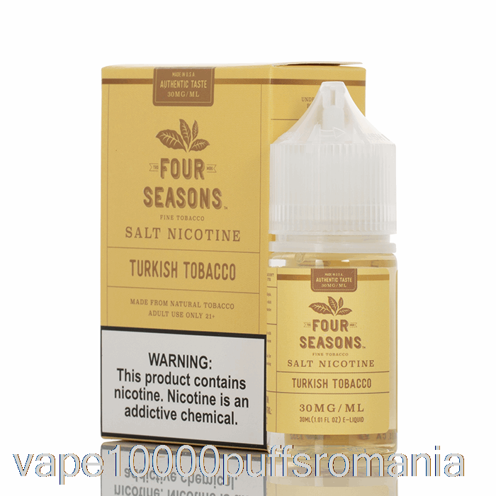 Vape Romania Sare De Tutun Turcesc - Patru Anotimpuri - 30ml 50mg